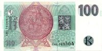česká bankovka 100 Kč rub